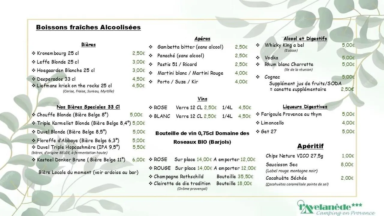 Campsite Camping L'Avelanede Artignosc-sur-Verdon